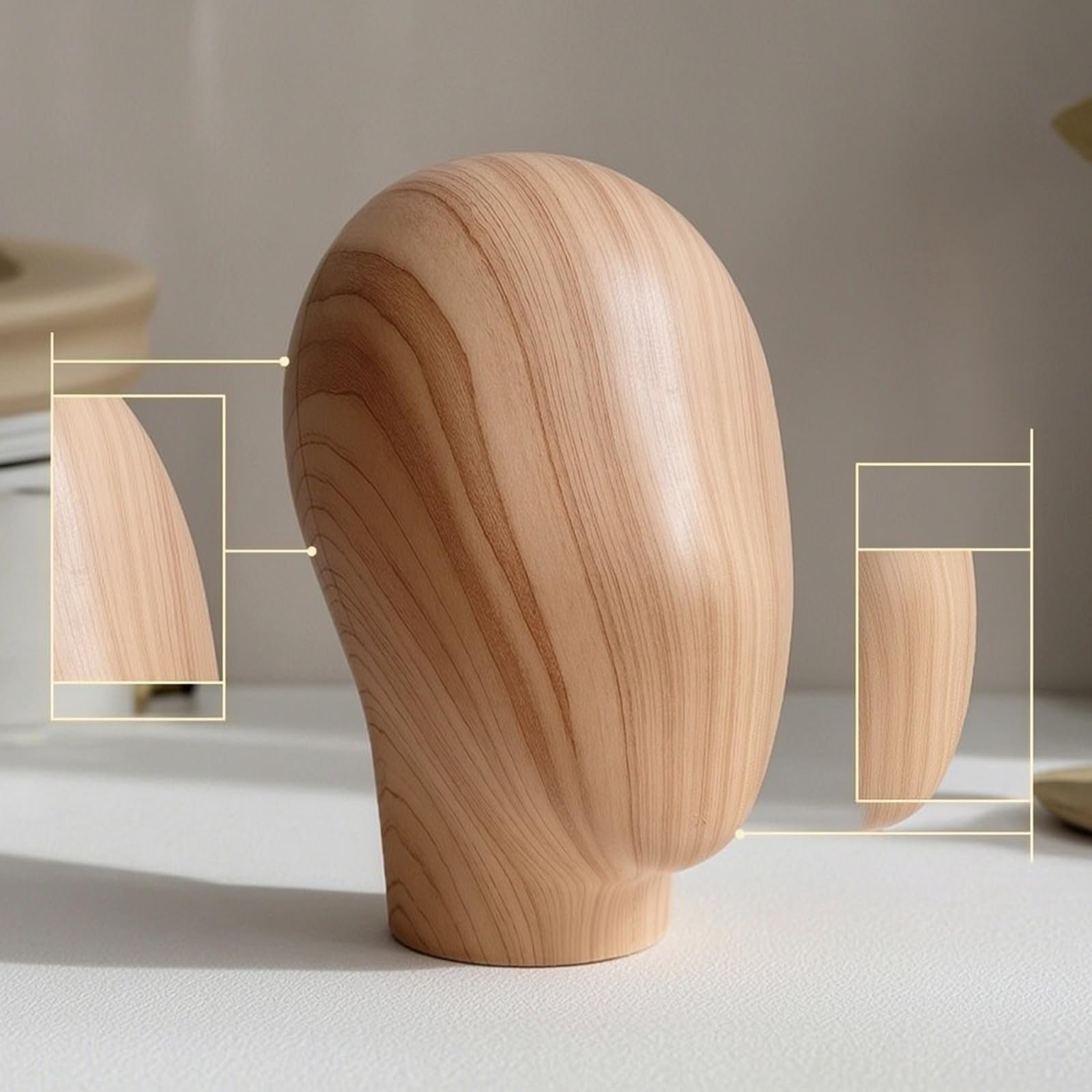 Schaufensterpuppe Damen Torso Puppe Büste Schneiderbüste Schaukörper Halber Torso Ausgewogene Maße für Realistische Darstellung Stoffbezogener Körper