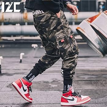 Amazon.co.jp: メンズ ズボン 迷彩柄 ミリタリー カーゴパンツ メンズ