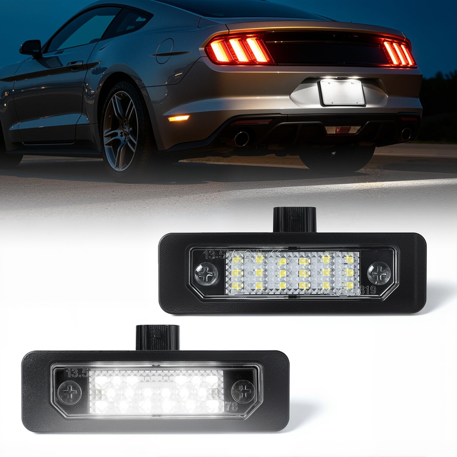 MAS◾️サウラライトアメジスト＋MGM証明書(追送分) Amazon.com: D-Lumina LED License Plate Light Tag Lamp Assembly for