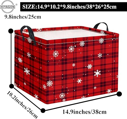 Miniatura 264 de HIYAGON Cesta de almacenamiento para niños, cesta de regalo para bebé, cesta de regalo, cesta organizadora de juguetes lindos, caja rectangular