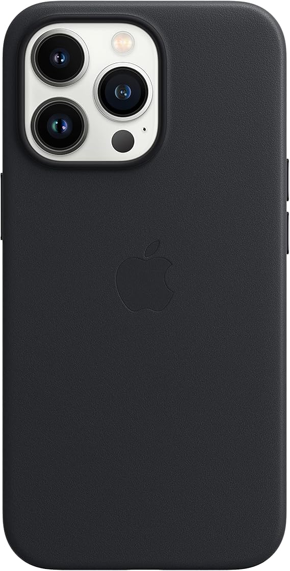 Apple iPhone 13 Pro Leather Case with MagSafe Midnight