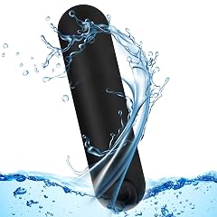 Handheld Electric Back Massager - Mini Waterproof Rechargeable Handheld Deep Tissue Neck Black