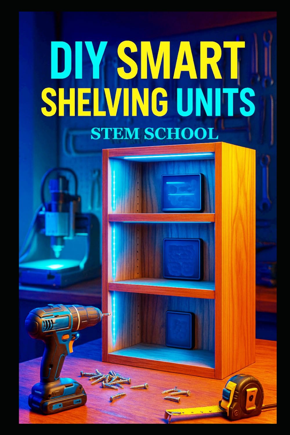 DIY Smart Shelving Units: Modern Storage Solutions with Integrated Lighting, Tech Features and Space-Saving Designs