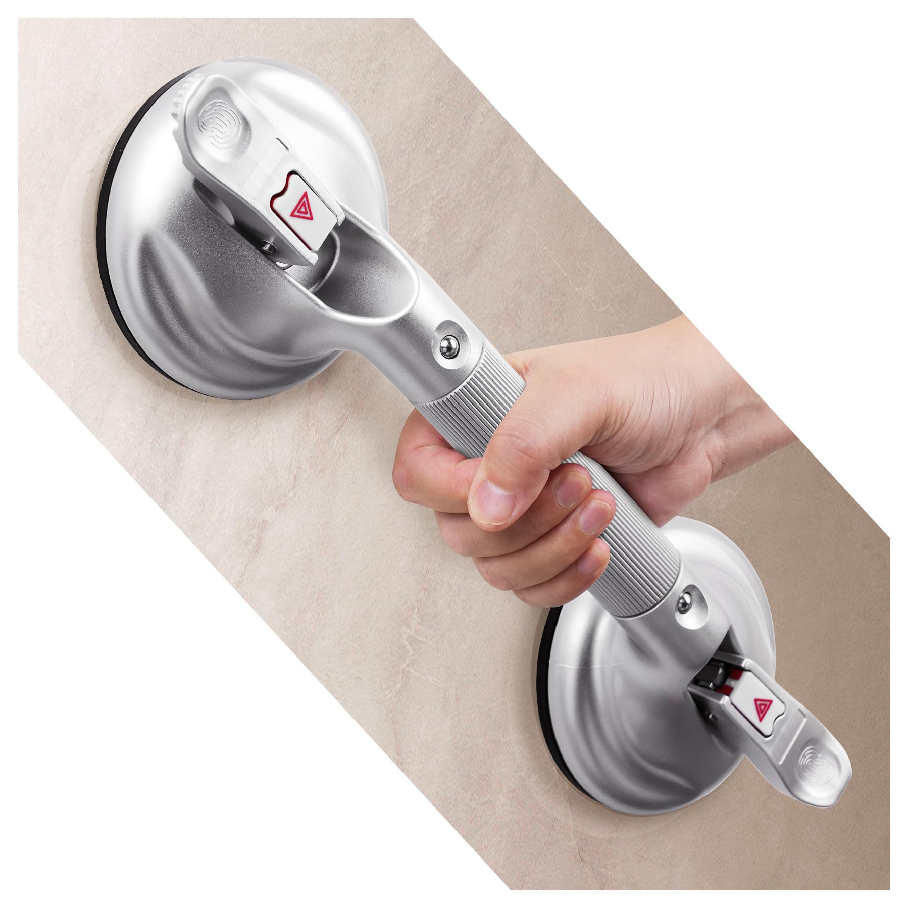 No Drilling Shower Handle With Suction Cup Anti-slip Handrail Offers - View #6