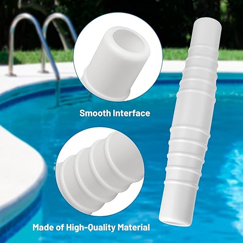 Miniatura 4 de AOIT Kit de acoplamiento de conector de manguera de piscina, adaptador de manguera de vacío de piscina de 1-12 o 1-14 pulgadas, adaptador para