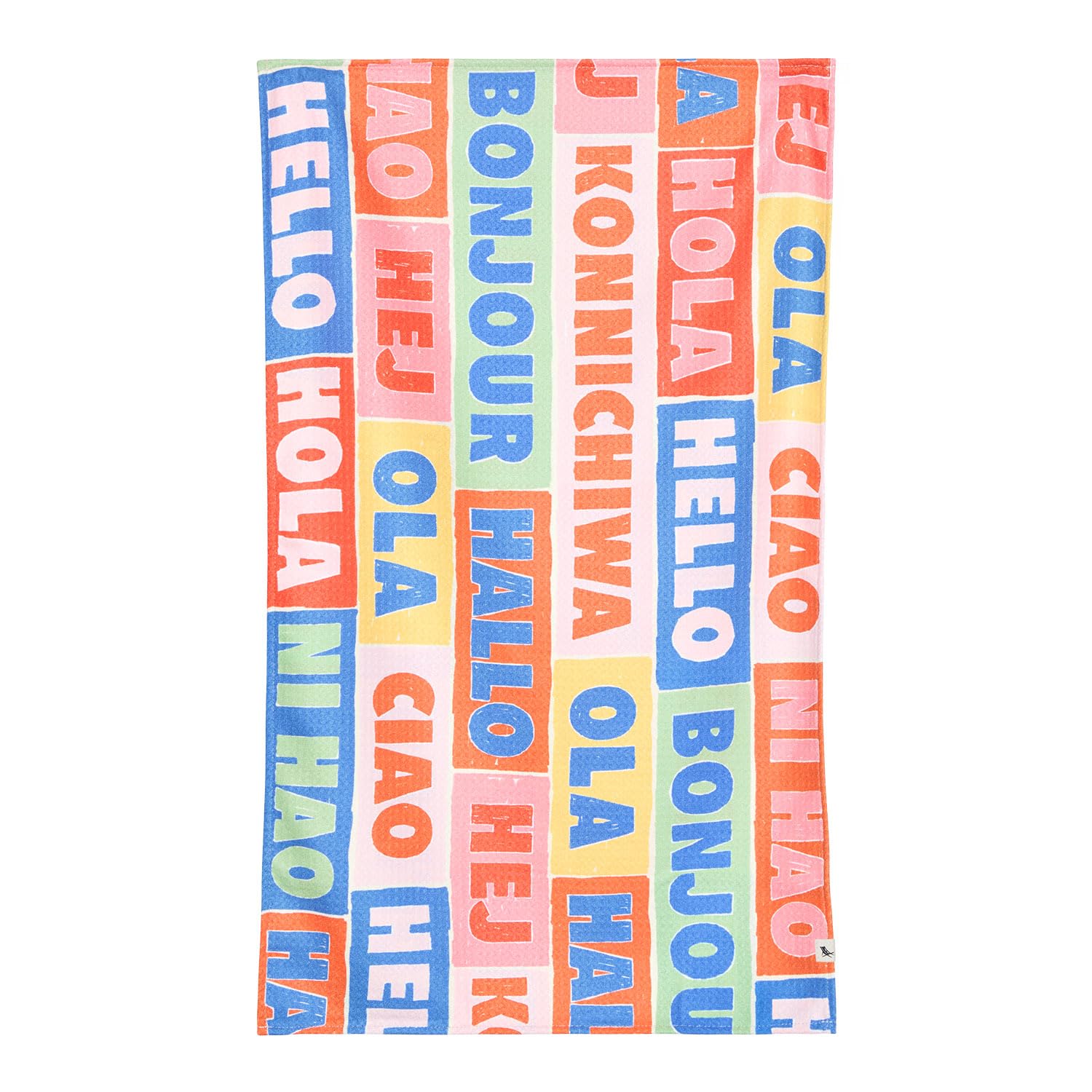 Dock & Bay Tea Towels - Quick-Drying Dish Towels in Thick Waffle Fabric - Medium Size 75x45cm, 29x17 - Greetings from