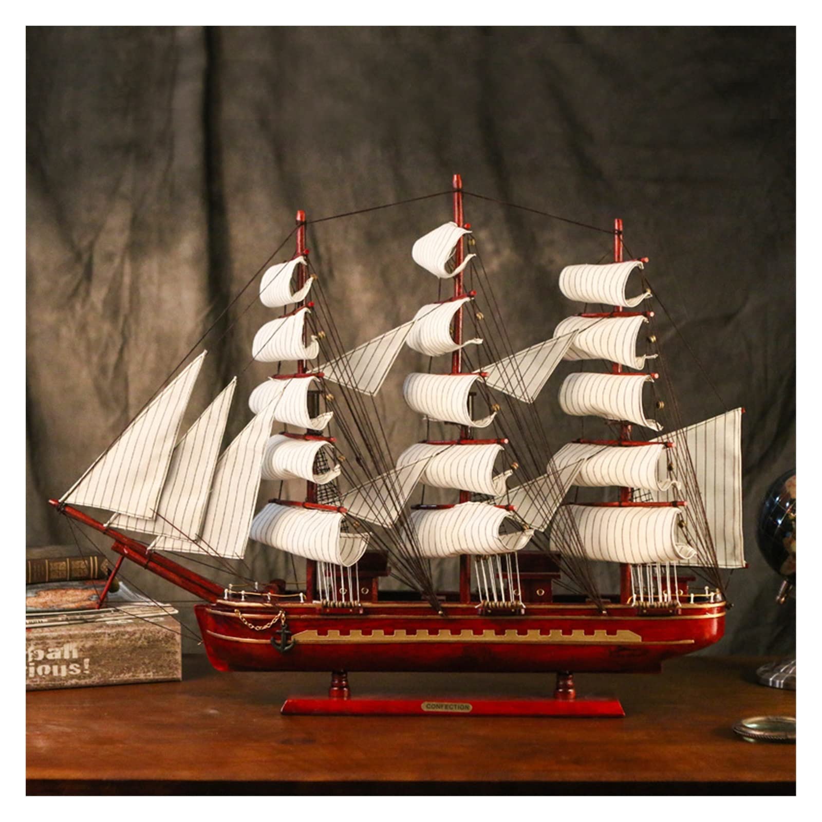 ⭐️SAILS⭐️フランクキャッツマレー　帆船の版画 ベージュフレーム額縁付　銅版画 ⭐️SAILS⭐️フランクキャッツマレー 帆船の版画 ベージュ