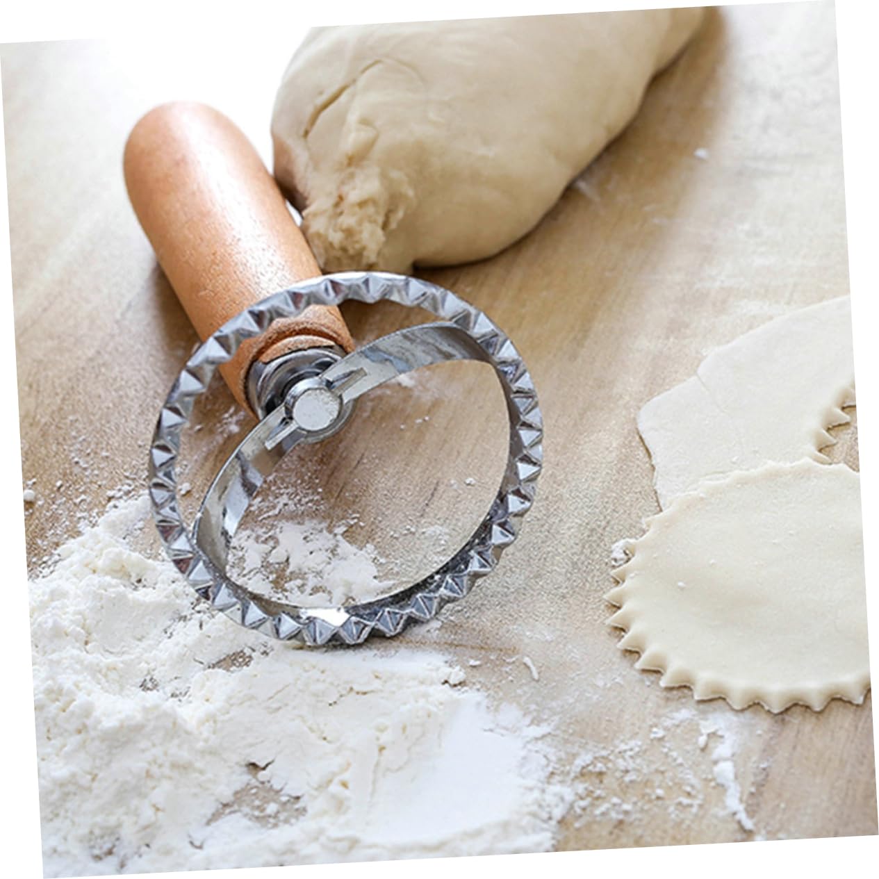 4 Pièces Moules à Biscuits de Emporte Ronds Carrés pour Gâteaux Pâtisseries Outils de Cuisine pour Éveiller Créativité