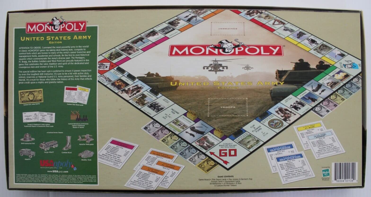 Amazon.com: Monopoly - United States Army Edition : Video Games