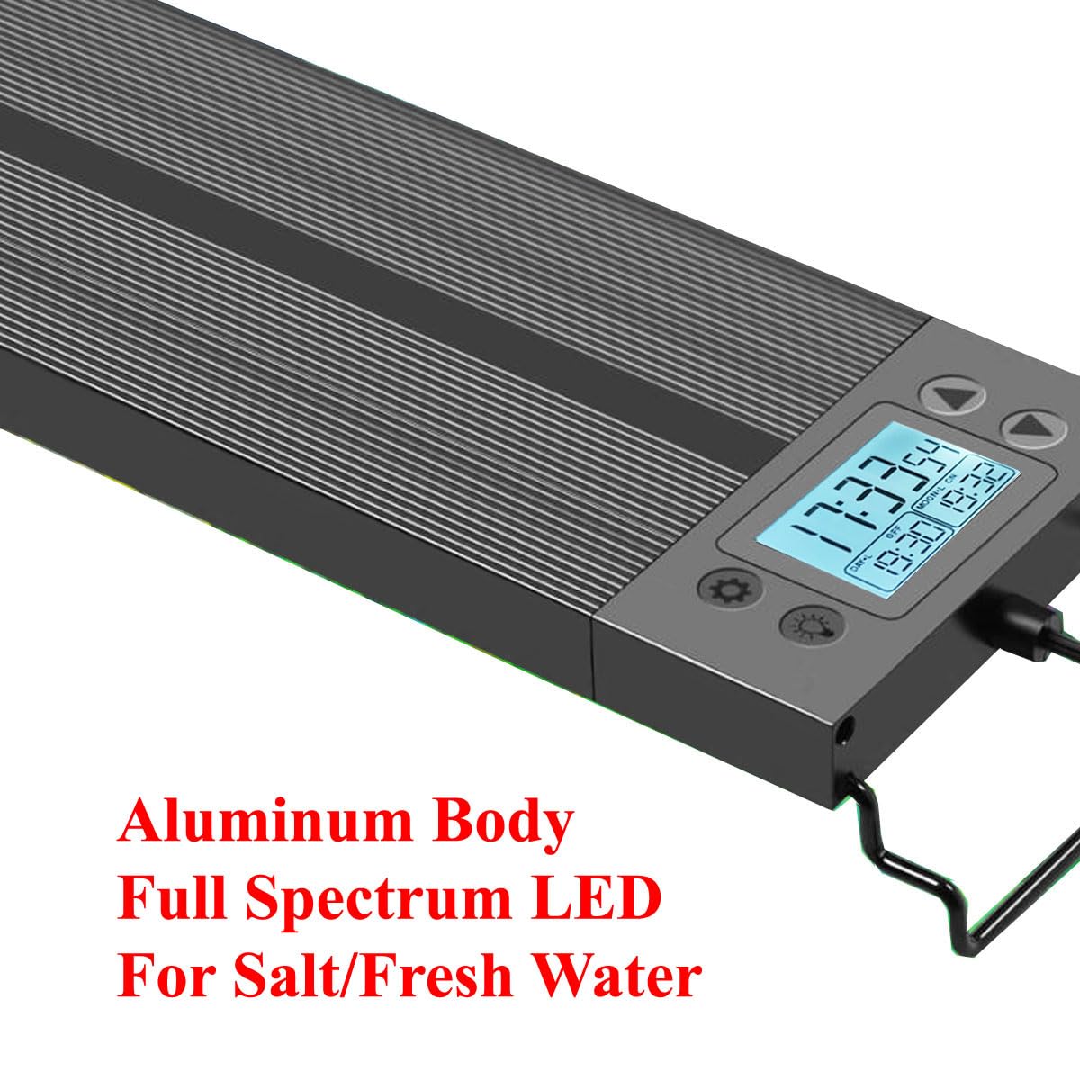 EverGrow Aquarium Light 24-30 Inch Fish Tank Light LED Full Spectrum with Timer Auto On/Off Extendable Bracket Aquarium Plant Light for Freshwater Planted Tank Sunrise Sunset Adjustable Multi-Color - image 3