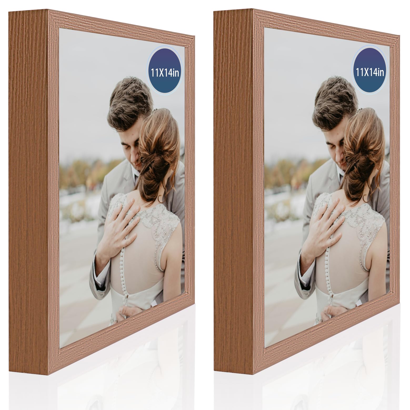 その他 PerthSanta mini photo set Secret Hidden Picture Frame Safe 11x14– Disguised Storage Frame with