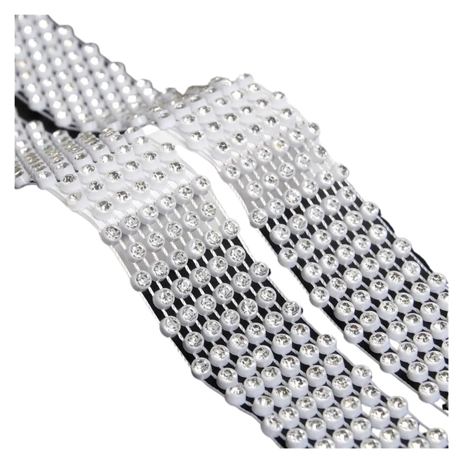 Glitzer Strass-Krawatte Bling Strass-Krawatte, Uniform-Krawatte