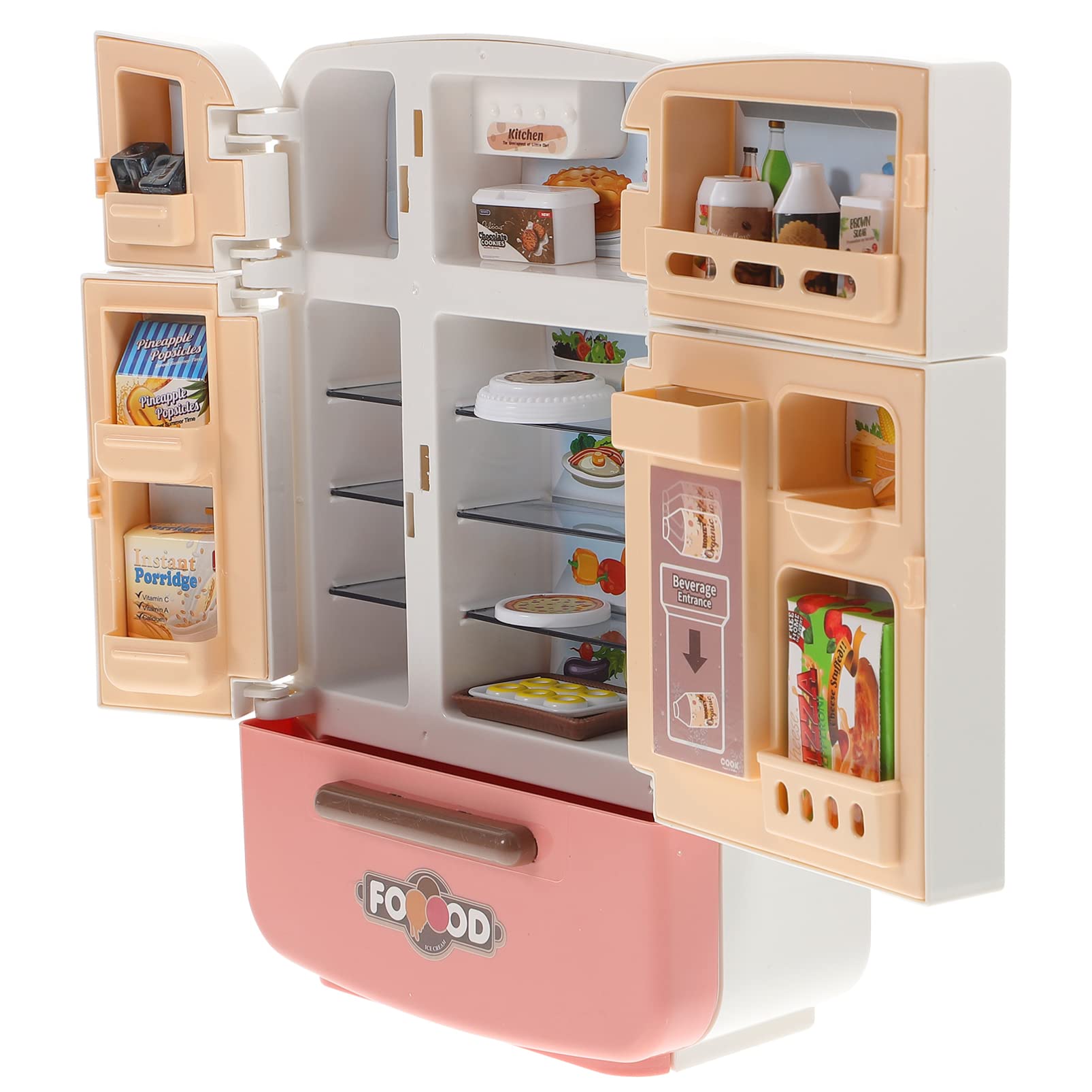 Amazon.co.jp: NOLITOY 1 セット キッチンシミュレーション冷蔵庫 お 