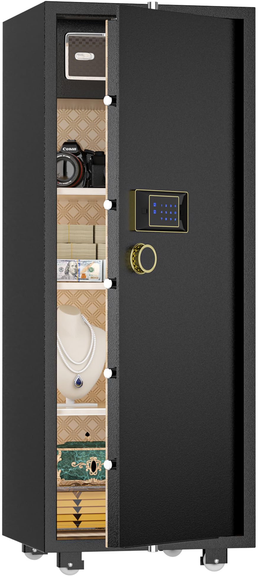 TIGERKING Extra Large Safe for Home 17.6 Cu Ft, 235 lb Heavy-Duty Steel