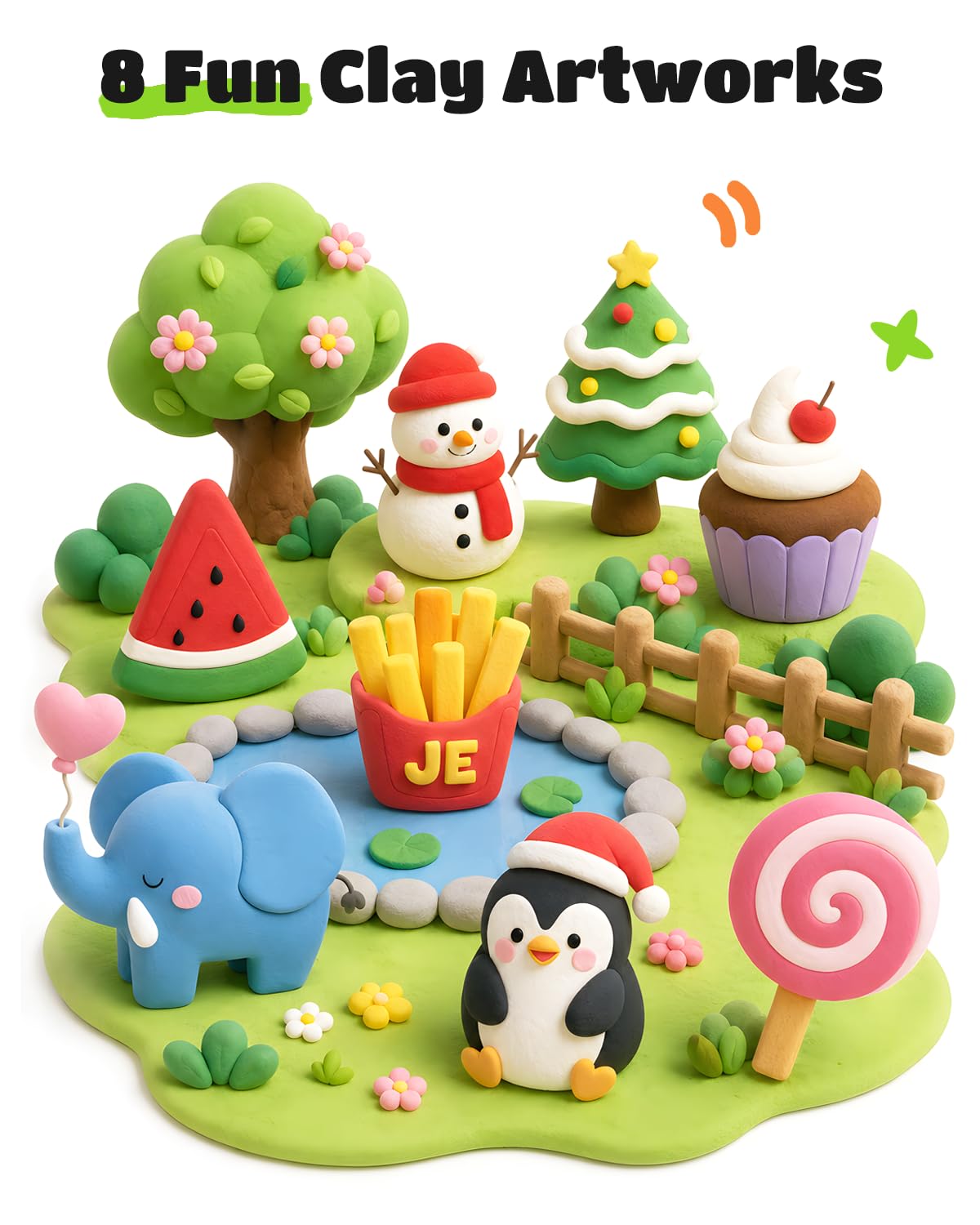 Plastilina ad asciugatura all'aria per bambini C