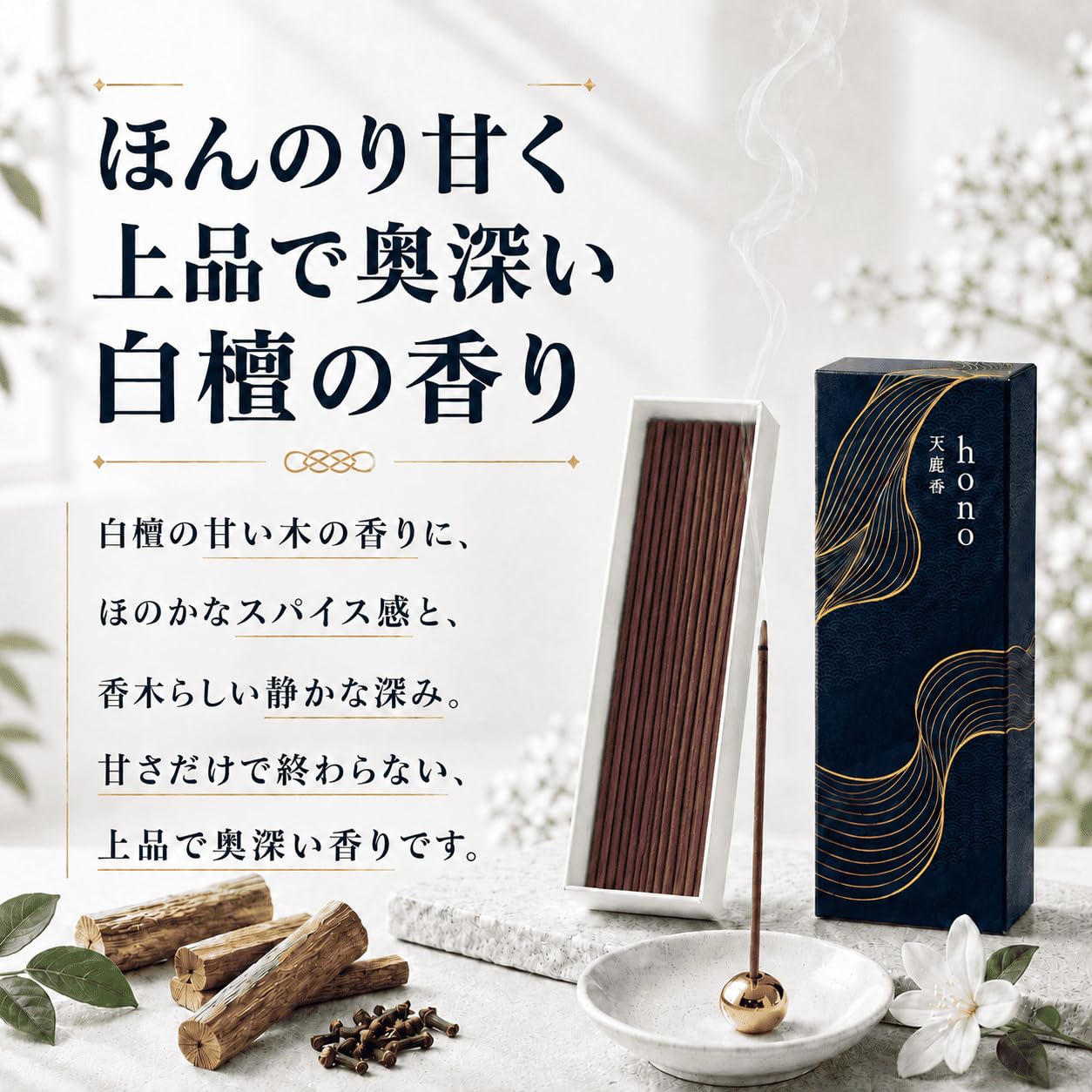 沈香、伽羅、香木、サンダルウッド「ブルー白檀 天然カンボジア産188,7g」14 Amazon.co.jp: hono 線香 白檀 サンダルウッド お香 約60本入 天麗香