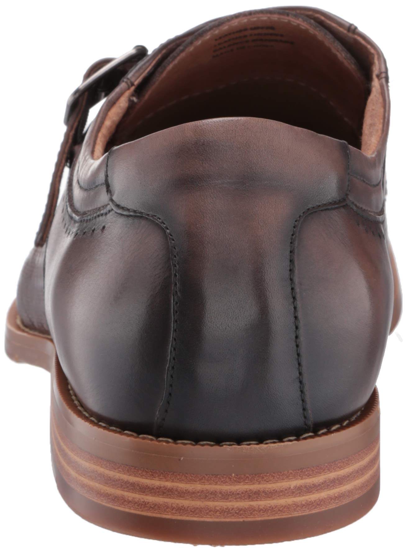 Stacy Adams Fenwick cap Toe Monk Strap Mnch con Fibbia