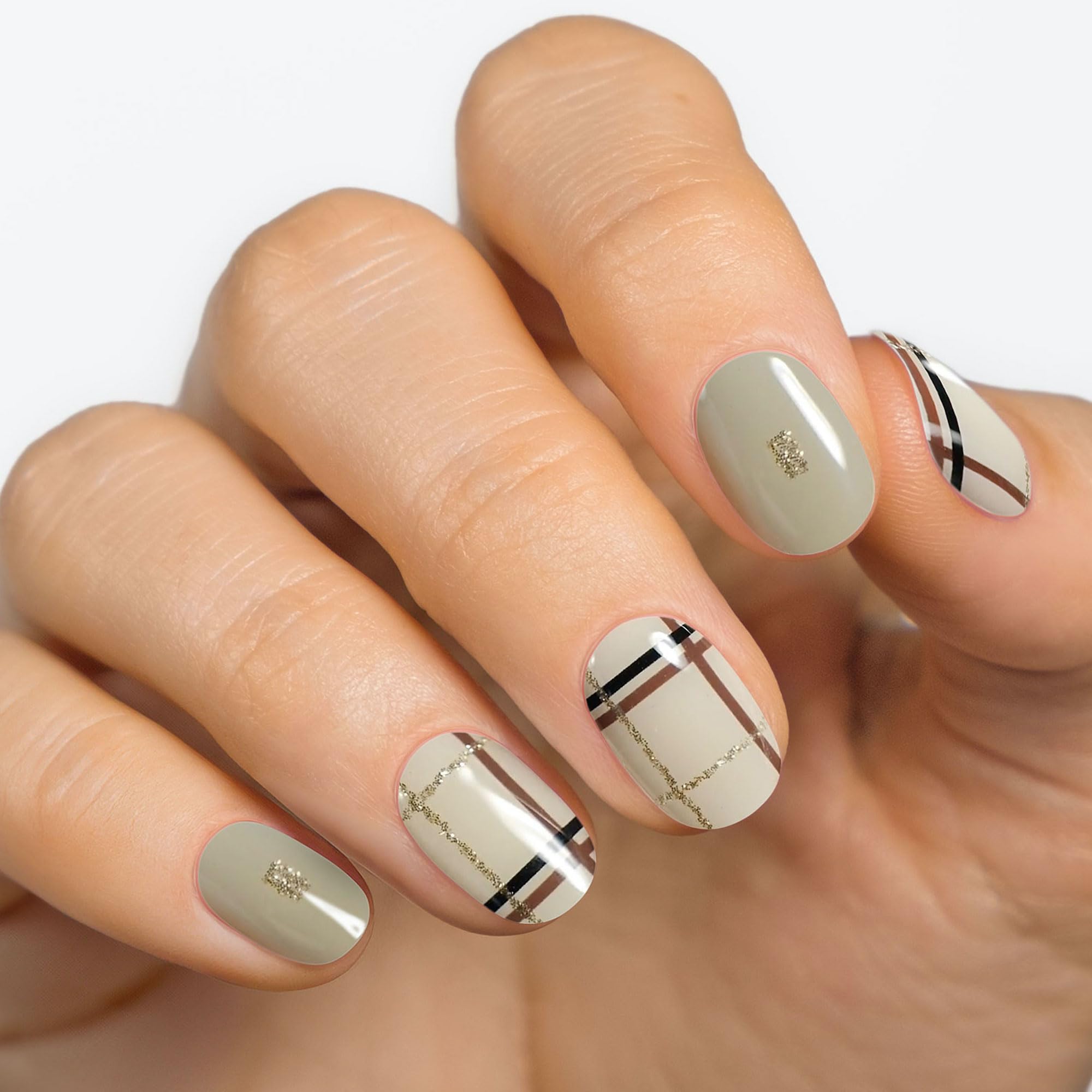 MOYOU LONDON Semi Cured Gel Nail Strips - 20 Pcs. Nail Wraps for Salon-Quality Manicure - Works with Any UV Nail Lamp - Easy to Apply, Trim, & Remove Gel Nail Stickers - Image 2