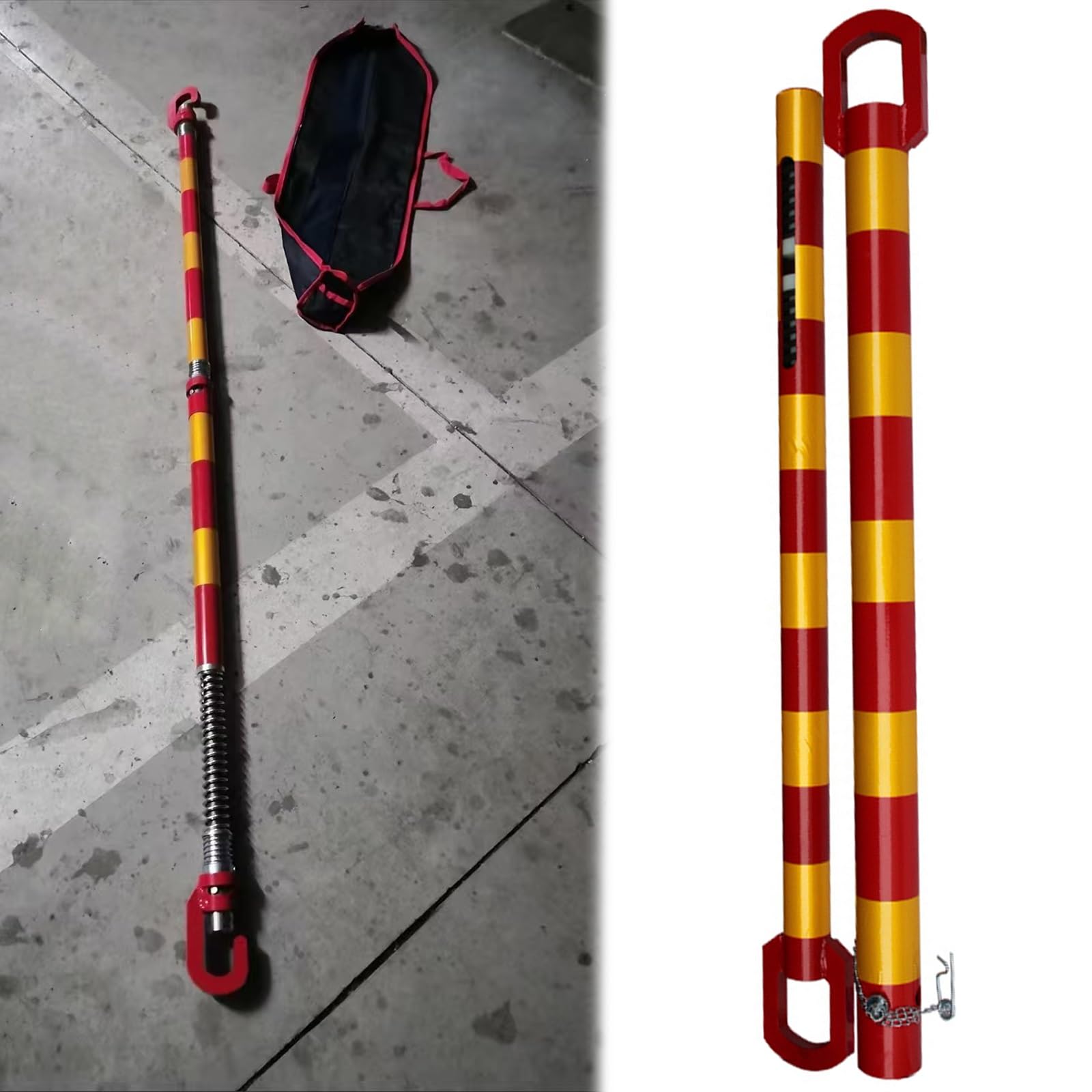 Bar ciągnący ciężkiej pracy awaryjnej, Tow Bar With Shock Spring Multicolor 3-50t For RV Trailer Camper Towing(Load 20t)