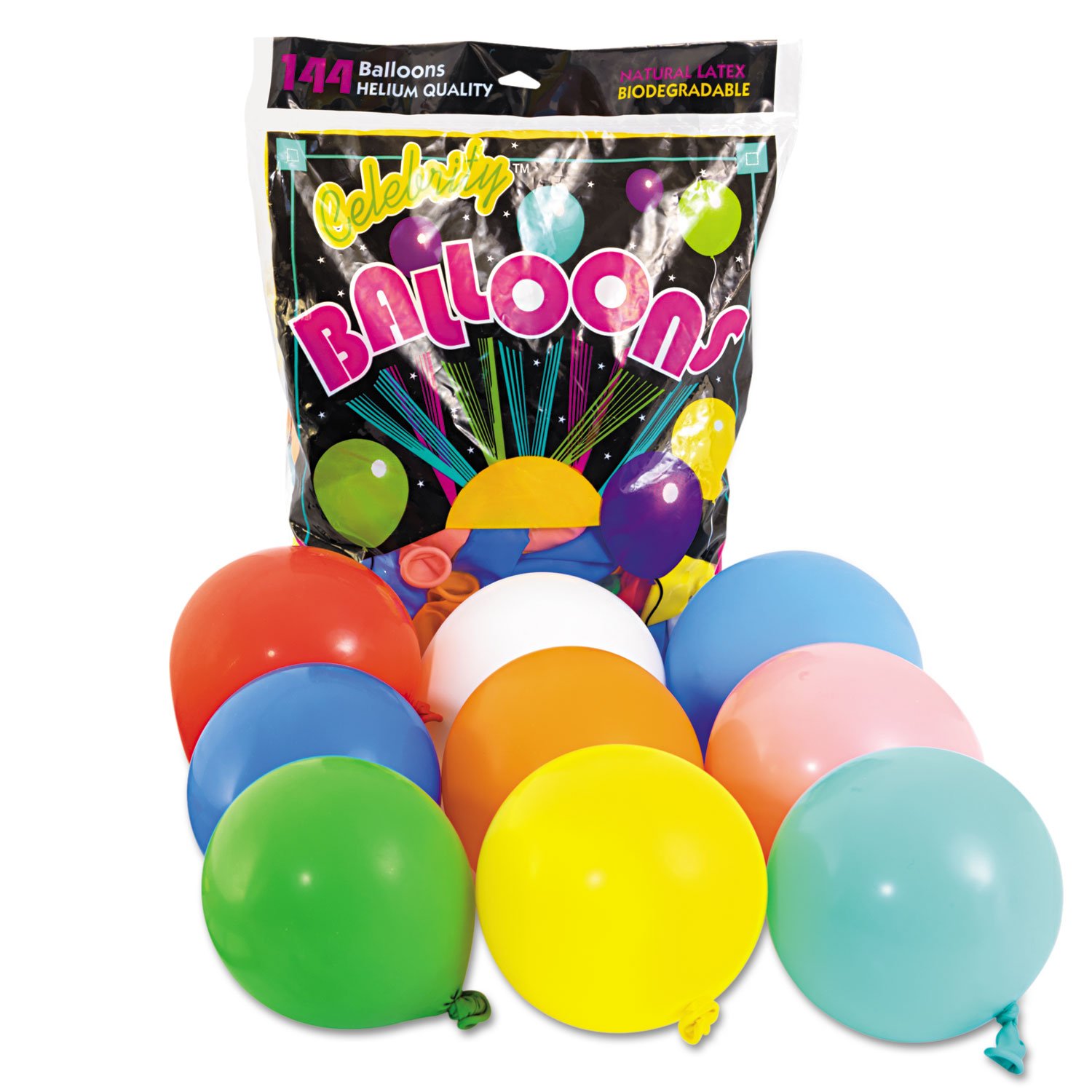 Amazon.com: Tablemate 1200 - Helium Quality Latex Balloons, 12