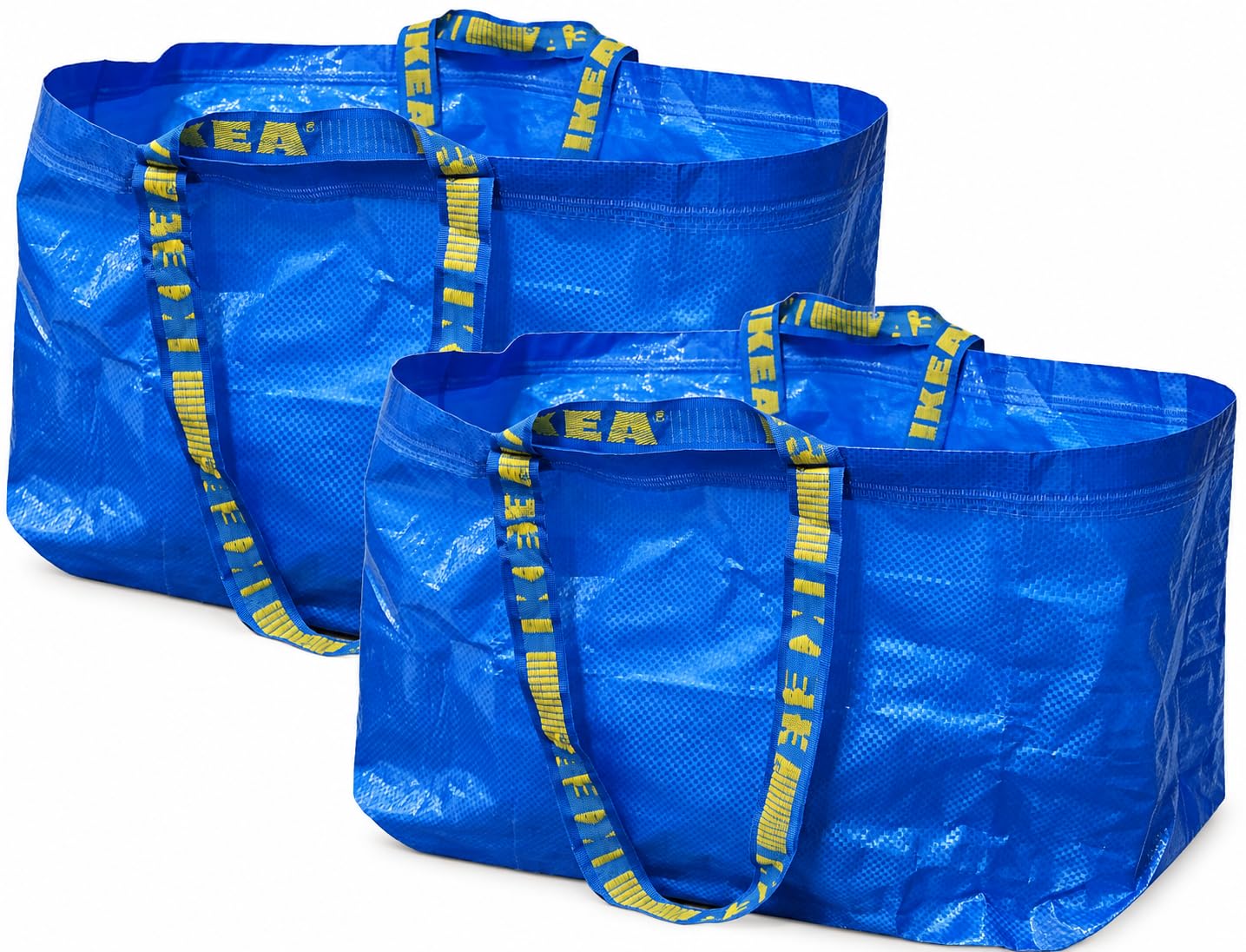 Amazon | Ikea Large Shopping Bags (SET OF 2) by Ikea | エコバッグ