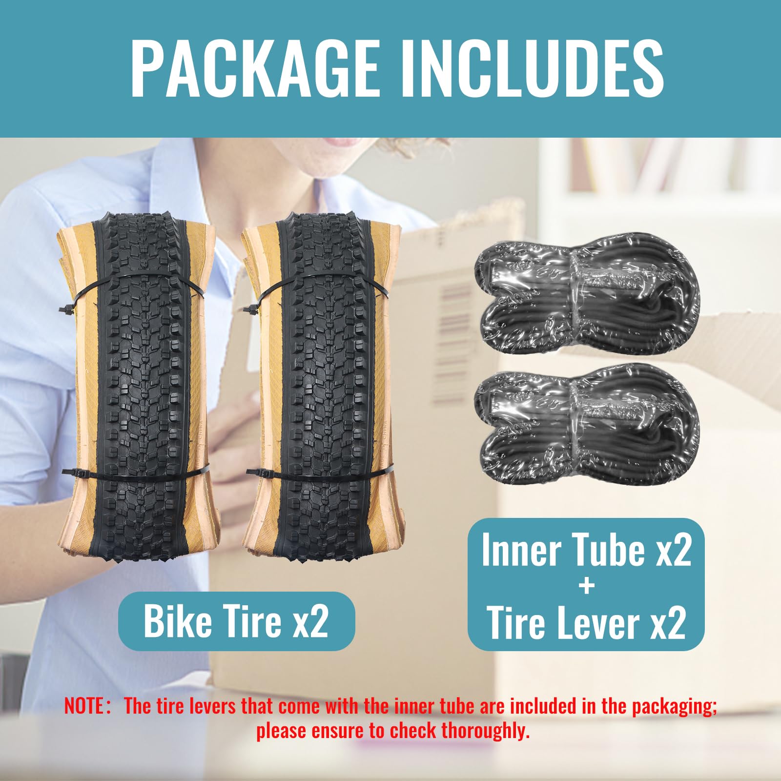 MTB TIRE マウンテンバイク 完成車外し　タイヤ 2本セット Amazon | 26インチマウンテンバイクタイヤセット:Hycline 2