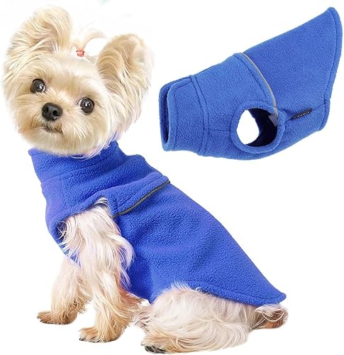 Suéter para perro, ropa para perros pequeños, suéter de forro polar para perros pequeños, suéter para perros pequeños, suéter para mascotas, suéter