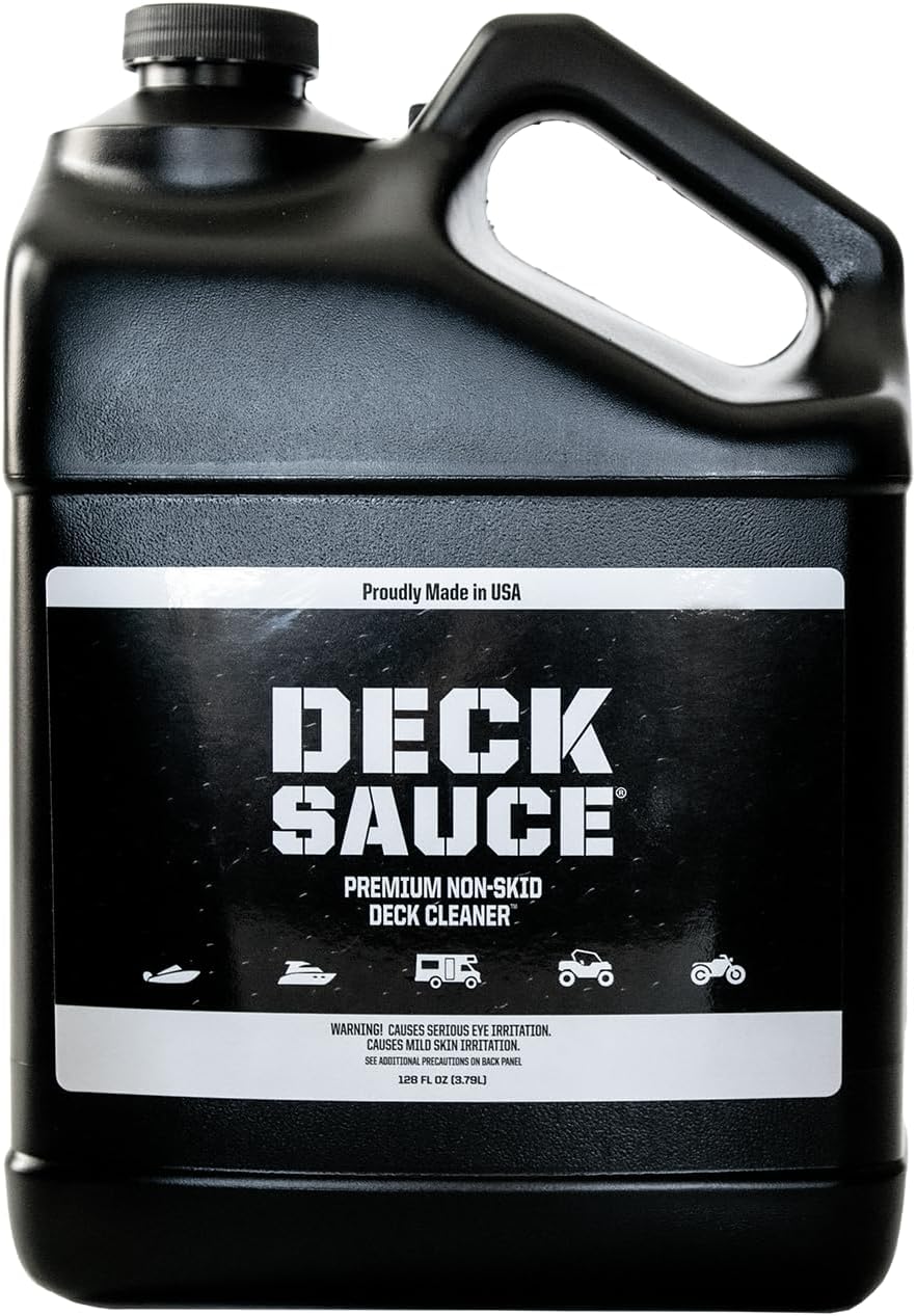Bling Sauce Deck Sauce, Premium Non-Skid Boat Deck Cleaner, 1 Gallon