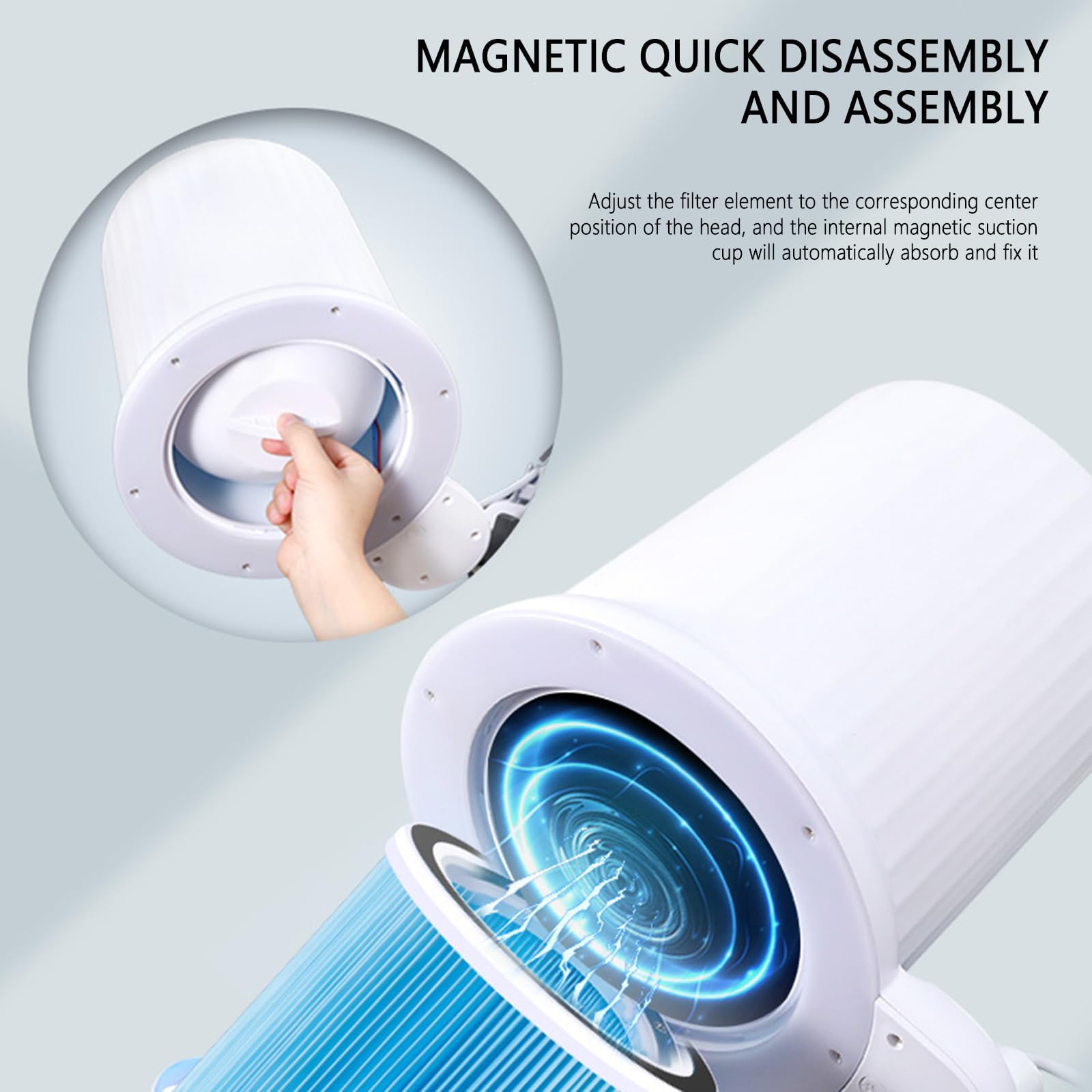 Kit de manucure Professionnel Home Essentials avec Ventilateur à Vitesse réglable, éclairage LED à intensité Variable et Support Flexible à col de cyg