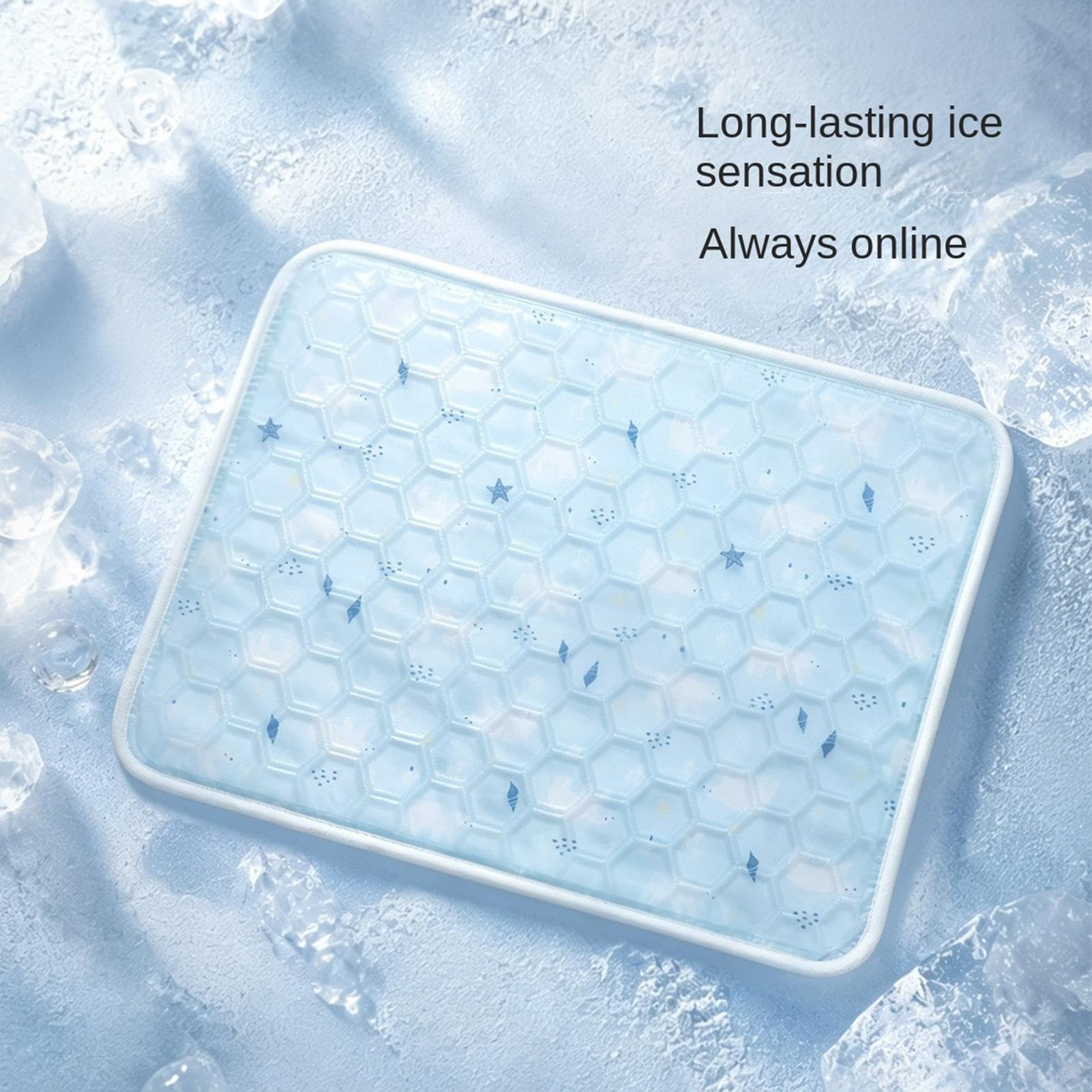 Generisch Cuscino in gel refrigerante, 40 x 30 cm, cuscino rinfrescante per