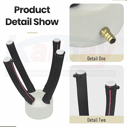 Miniatura 7 de Difusor de estanque grande para burbujas al aire libre - Aireadores y descongeladores acuáticos de estanque de hundimiento de alta eficiencia para