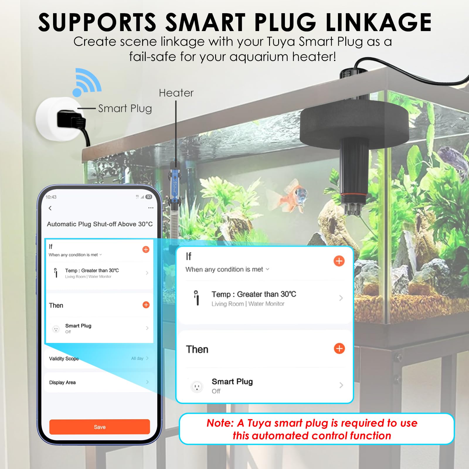 Sonde Intelligente WiFi 7-en-1 pour la Qualité de l’Eau – Surveillance en Temps Réel du pH | Température | TDS | CE | Salinité | Densité (S.G) & ORP via Application en Ligne 24/7