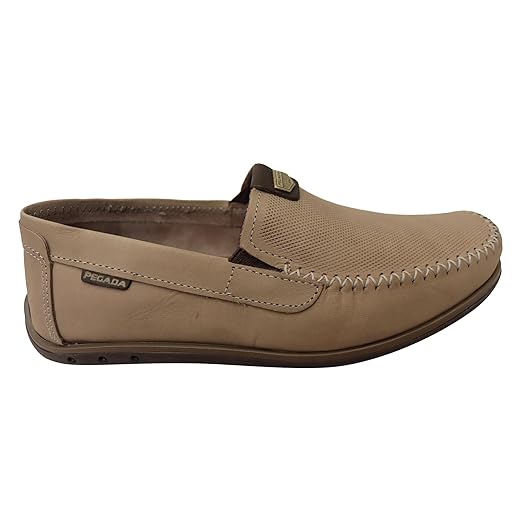 Mocassim Masculino Drive Nobuck Cinza Dark Blue Pegada 141603-10