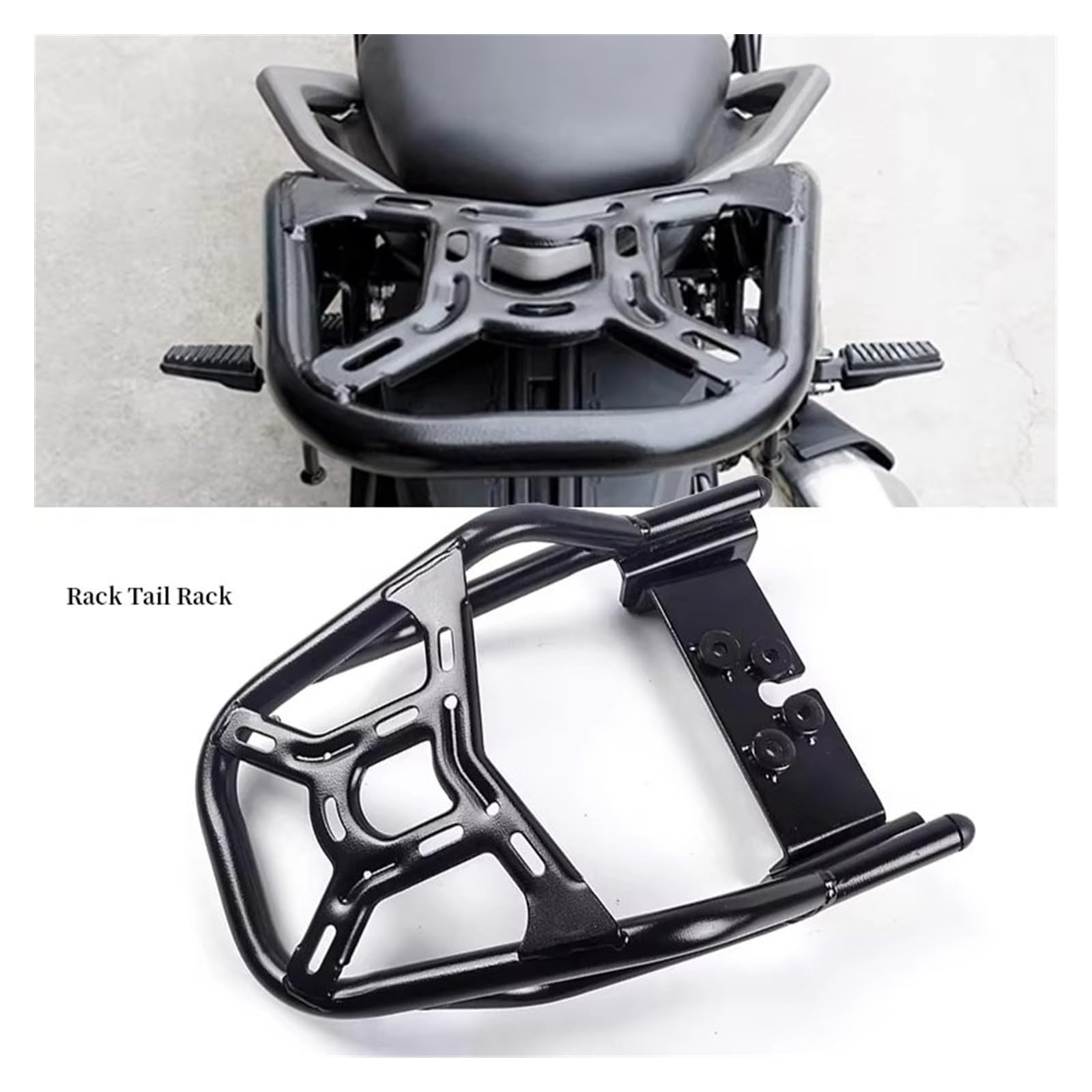 Motorrad Gepäckträger Stütz Für CFMOTO Für 400GT Für 650GT Motorrad Hinten Seite Sattel Tasche Box Fracht Regal Hinten Gepäck Rack Schwanz Rack