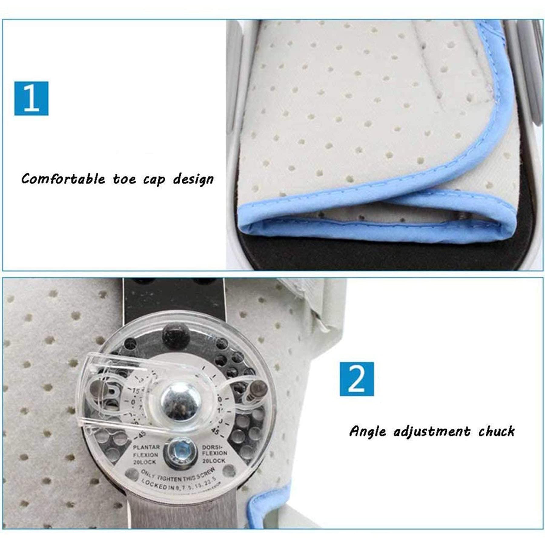 Bota Caminar Recuperación Fracturas Protección Curación Después Lesiones Pie Tobillo Hinchazón Después Cirugía Lesión Tendón Aquiles Bota Protección Curación Recuperación Médica,Lager