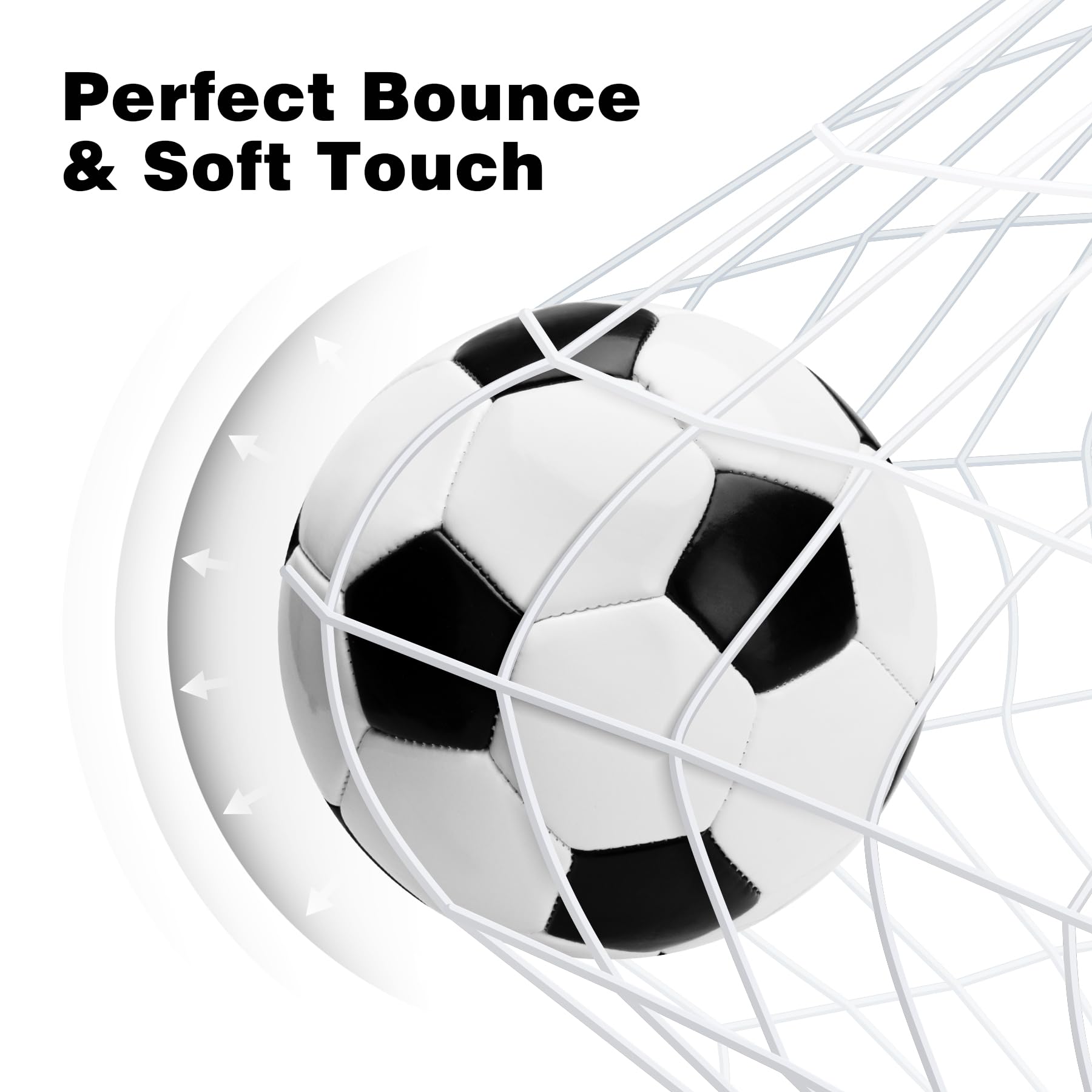 INPODAK Pallone da calcio taglia 4