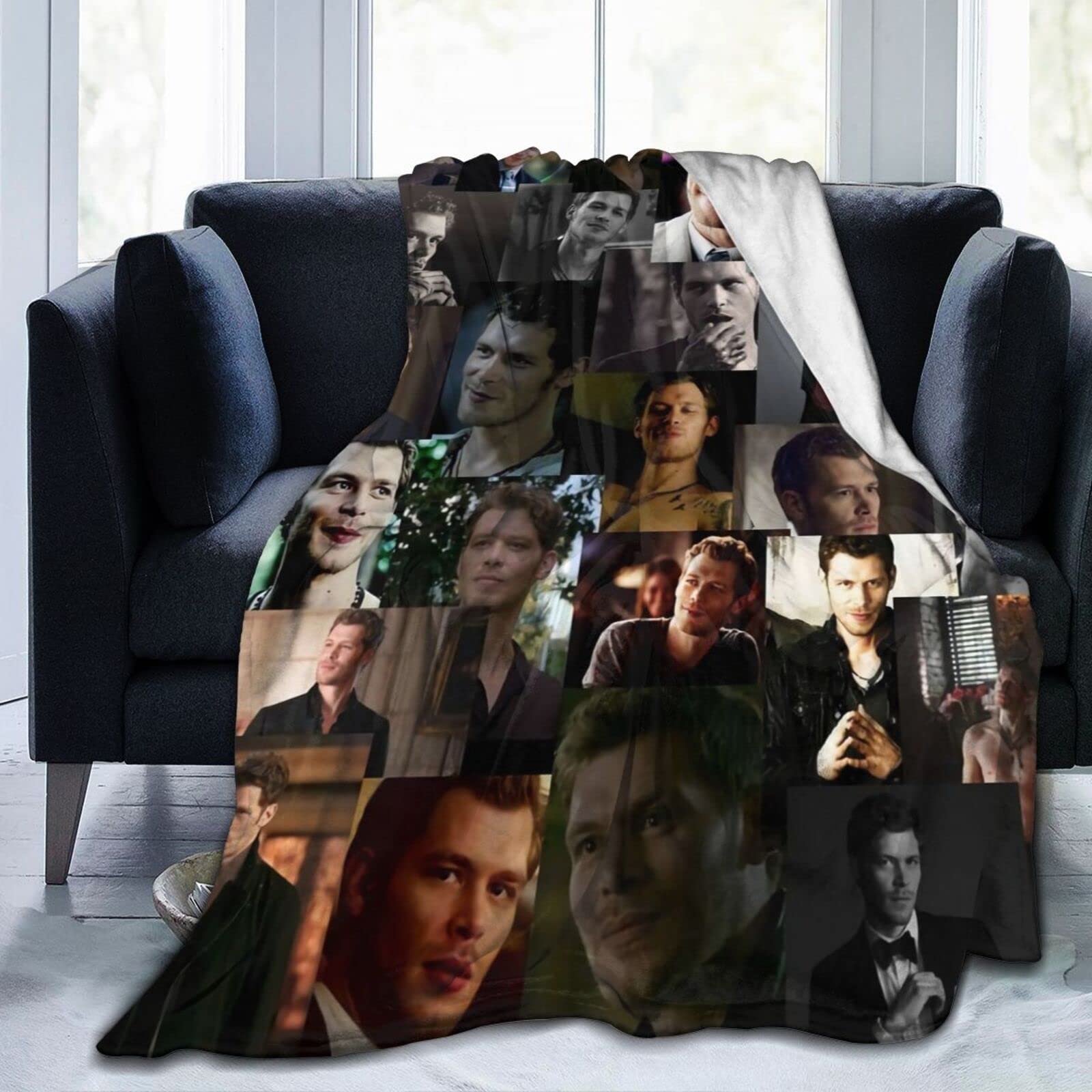 Klaus Mikaelson Fleece Blanket Throw Blanket Lightweight Super Soft Cozy Luxury Bed Blanket Microfiber
