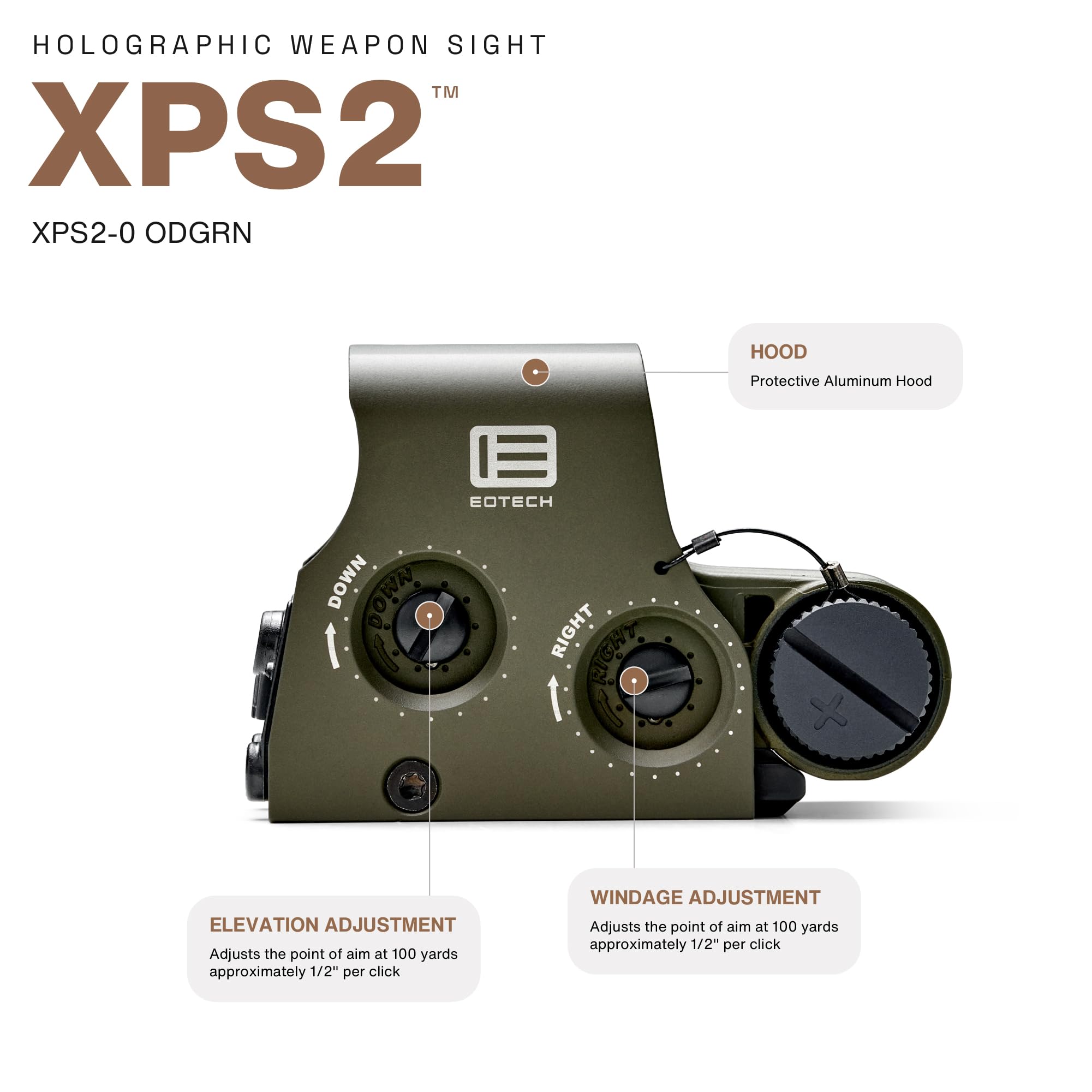 Amazon.com : EOTECH XPS2 Holographic Weapon Sight : Sports & Outdoors