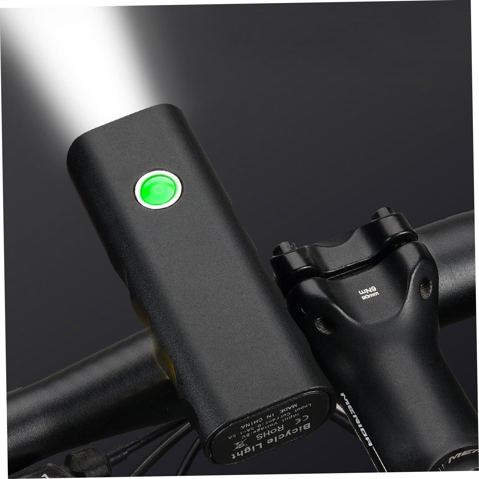 VANZACK 2000mah Bike Riding Lights Front Lamp for Night Riding Bike Front Lights