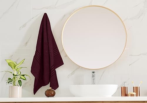 Miniatura 7 de Utopia Towels Juego de 6 toallas de mano de alta calidad, (16 x 28 pulgadas), 100% algodón hilado en anillo, toallas ligeras y altamente absorbentes