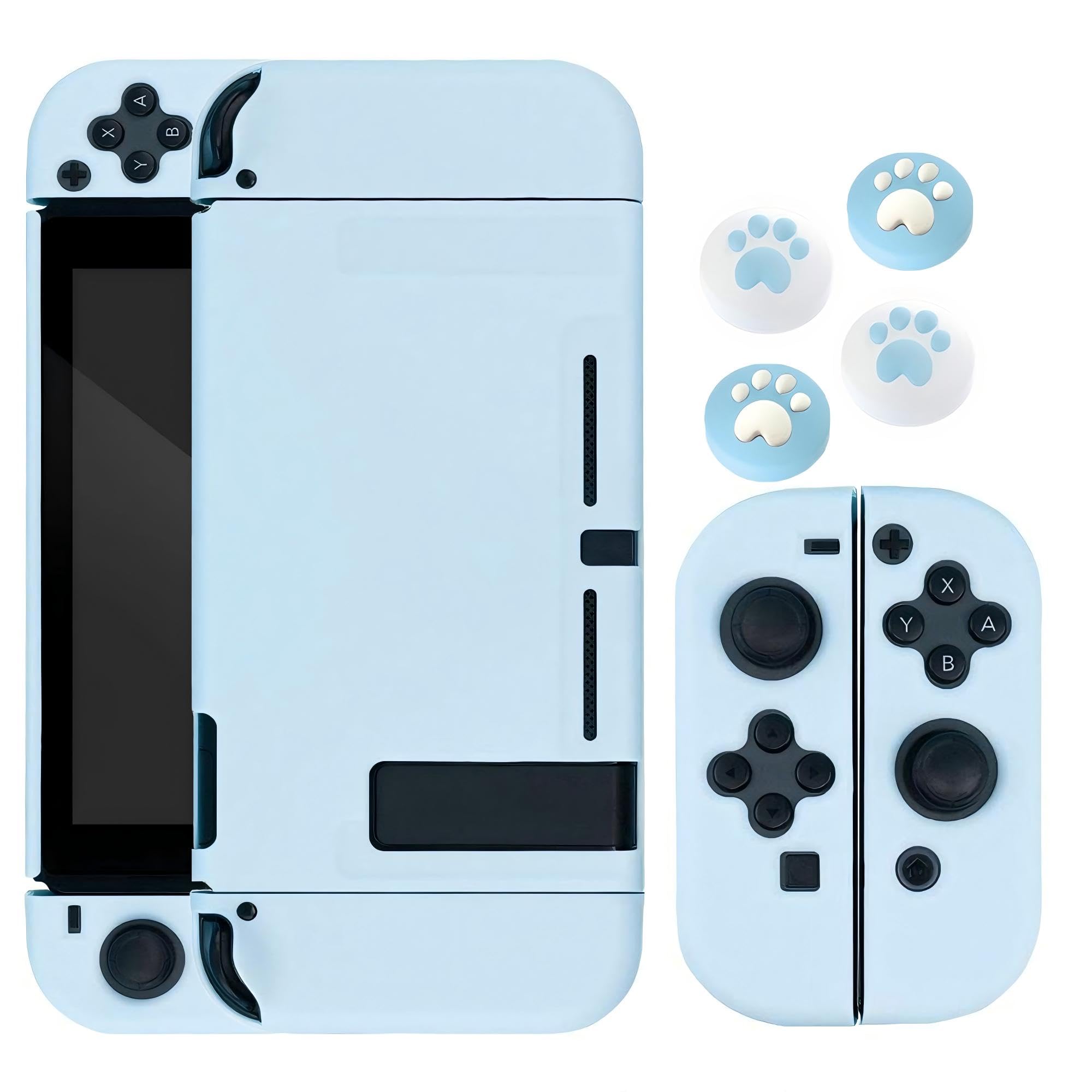 Switch 本体 グレー 2021年美品 ケース/スティックカバー 動作確認済 Amazon.co.jp: Switch カバー＆ジョイスティックカバー スイッチケース