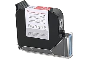 Welczek TIJ127 Handheld Inkjet Printer: Precise and Durable Cartridge for Quick-Drying Prints