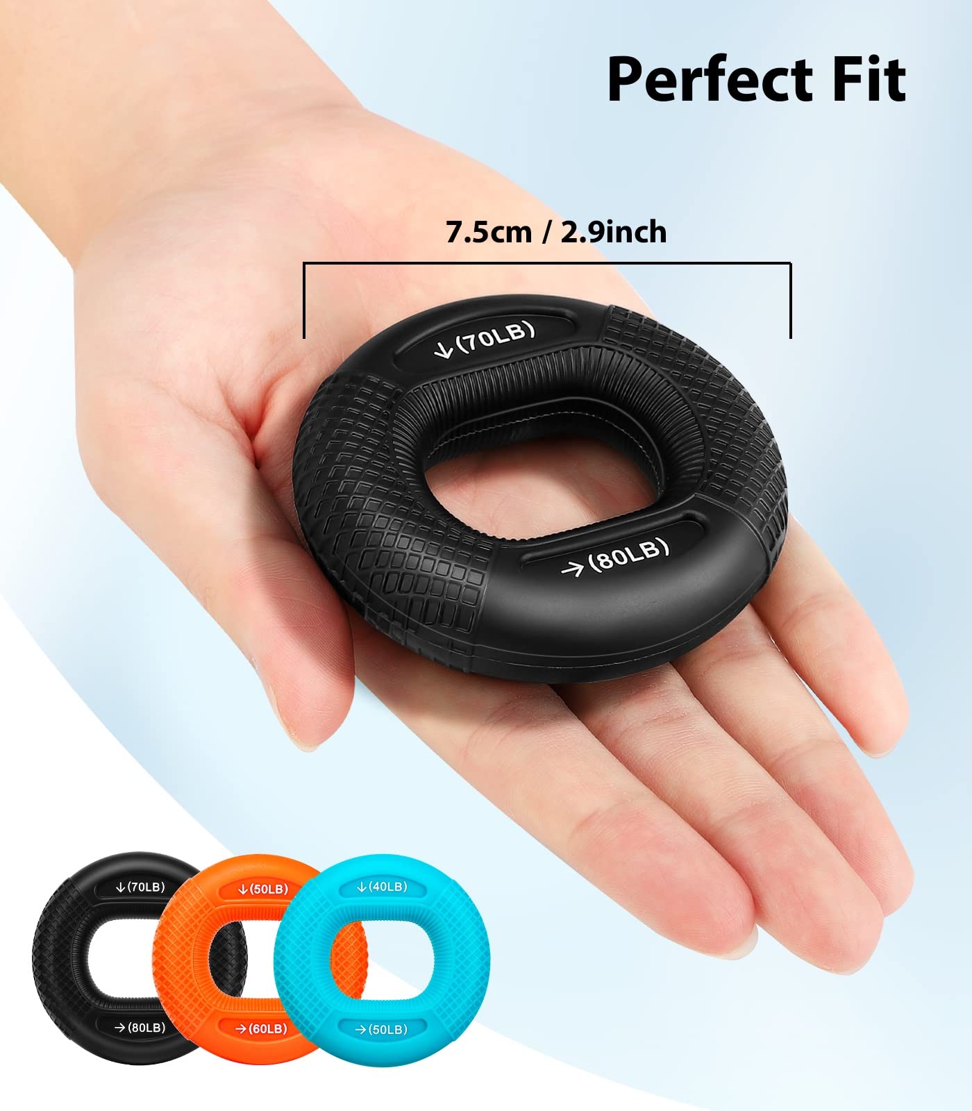40-8 0lb Anello STRAZIONE ANCHI Muscle Muscle ALTENZIONE Anello di Silico FITNETNE BUILITÀ BORDINA di ESPANDER ALL'ALCINAZIONE 'Anello