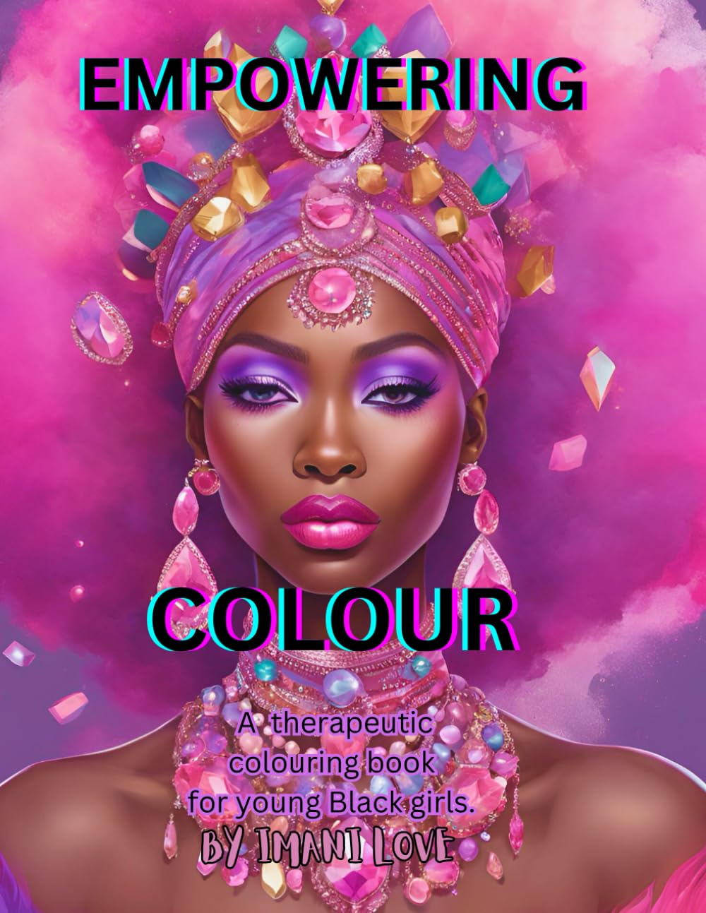 Empowering Colour: A therapeutic colouring book for young Black girls
