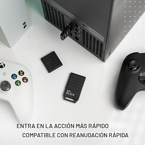 Miniatura 7 de WD_Black Tarjeta de expansión de almacenamiento C50 de 1 TB, con licencia oficial para Xbox, reanudación rápida, Plug & Play, expansión NVMe SSD