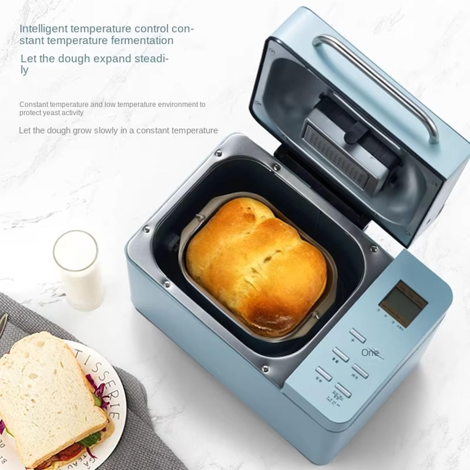 Amazon.co.jp : パンメーカー 2.2LB、19-in-1 自動パンメーカー