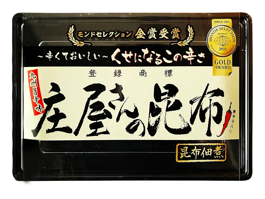 【正規品】　庄屋さんの昆布150gⅹ８個　1200ｇ 唐辛子入り 容器有 一源 Amazon.co.jp: 平尾水産 庄屋さんの昆布 150g : 食品・飲料・お酒