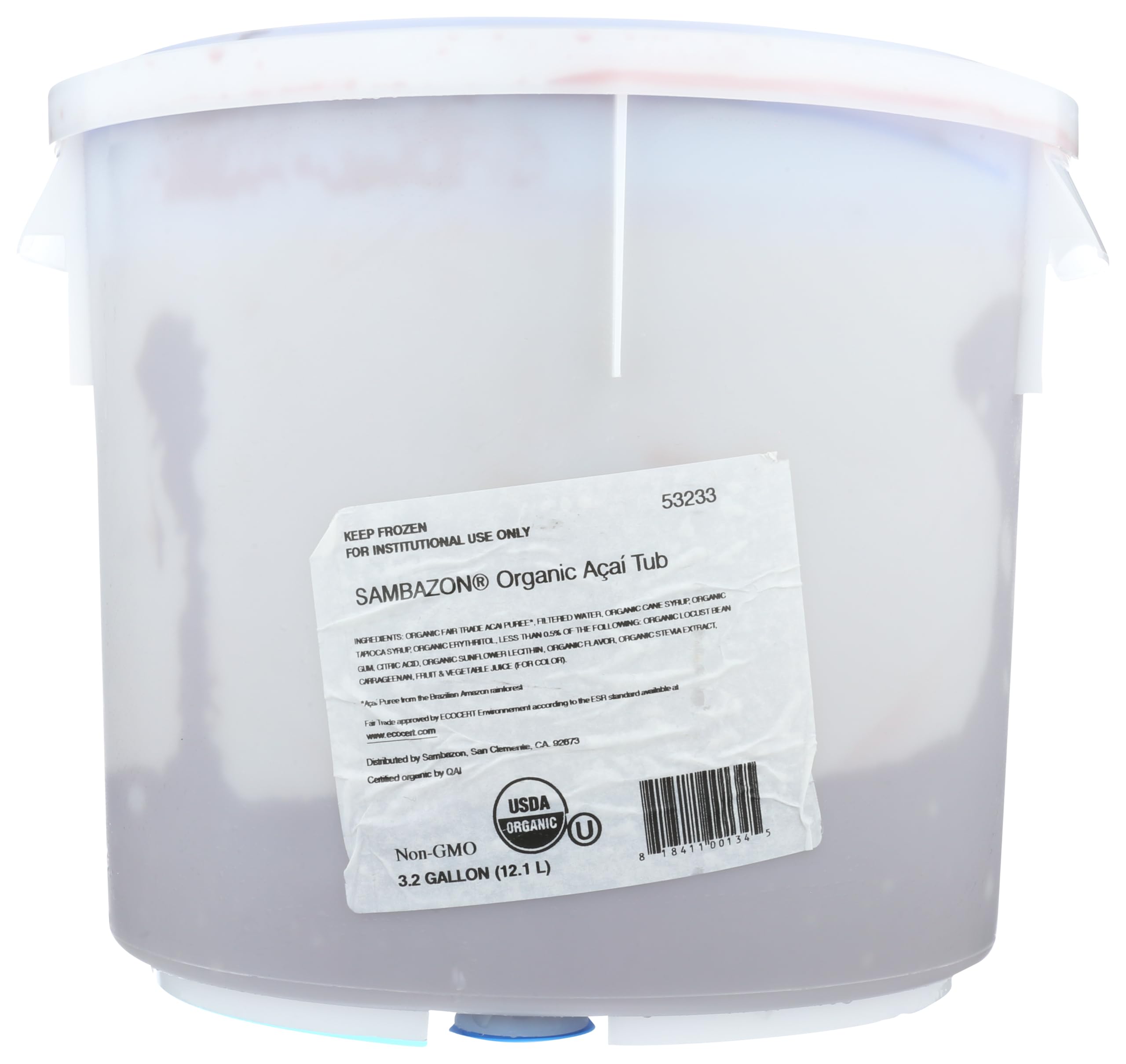 SAMBAZON Organic Organic Acai, 3.2 GL