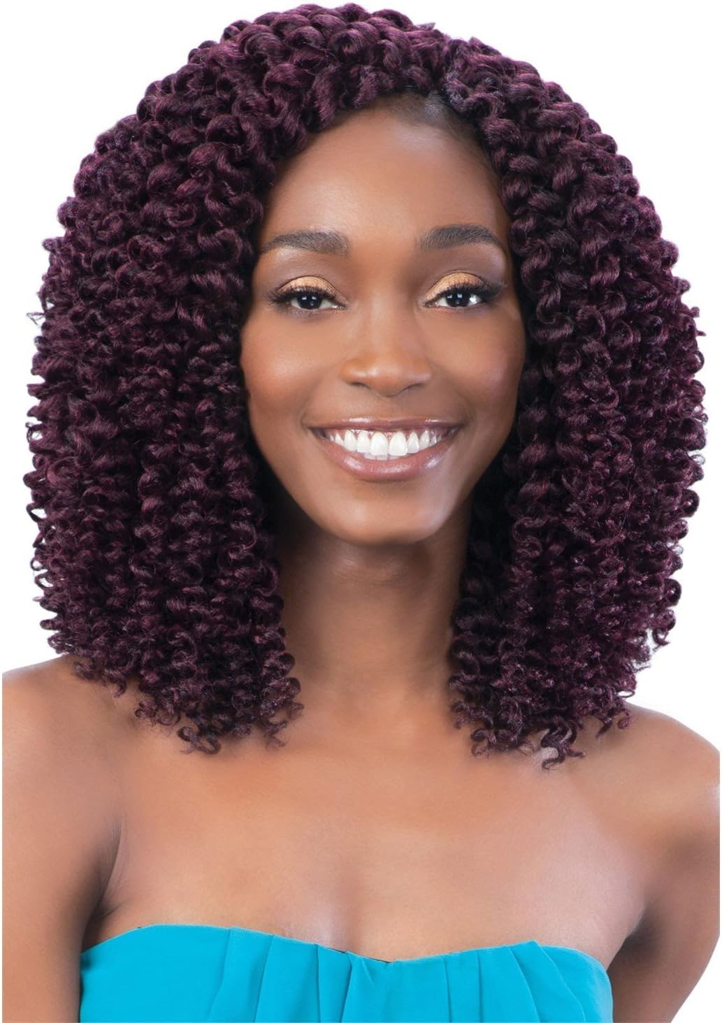 SPIRAL WAND CURL (27) - Model Model Glance 2X Wand Curl Synthetic Braid