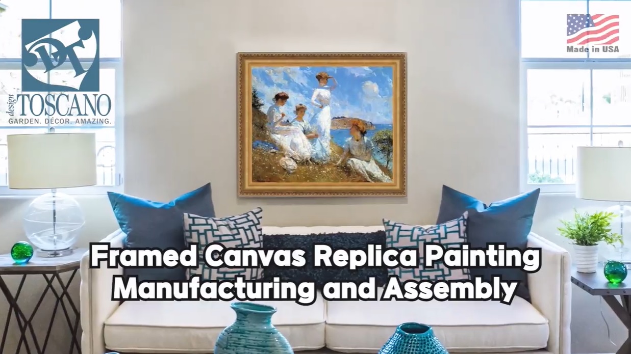 Amazon.com: Design Toscano Le Couloir de l'Opera Canvas Replica